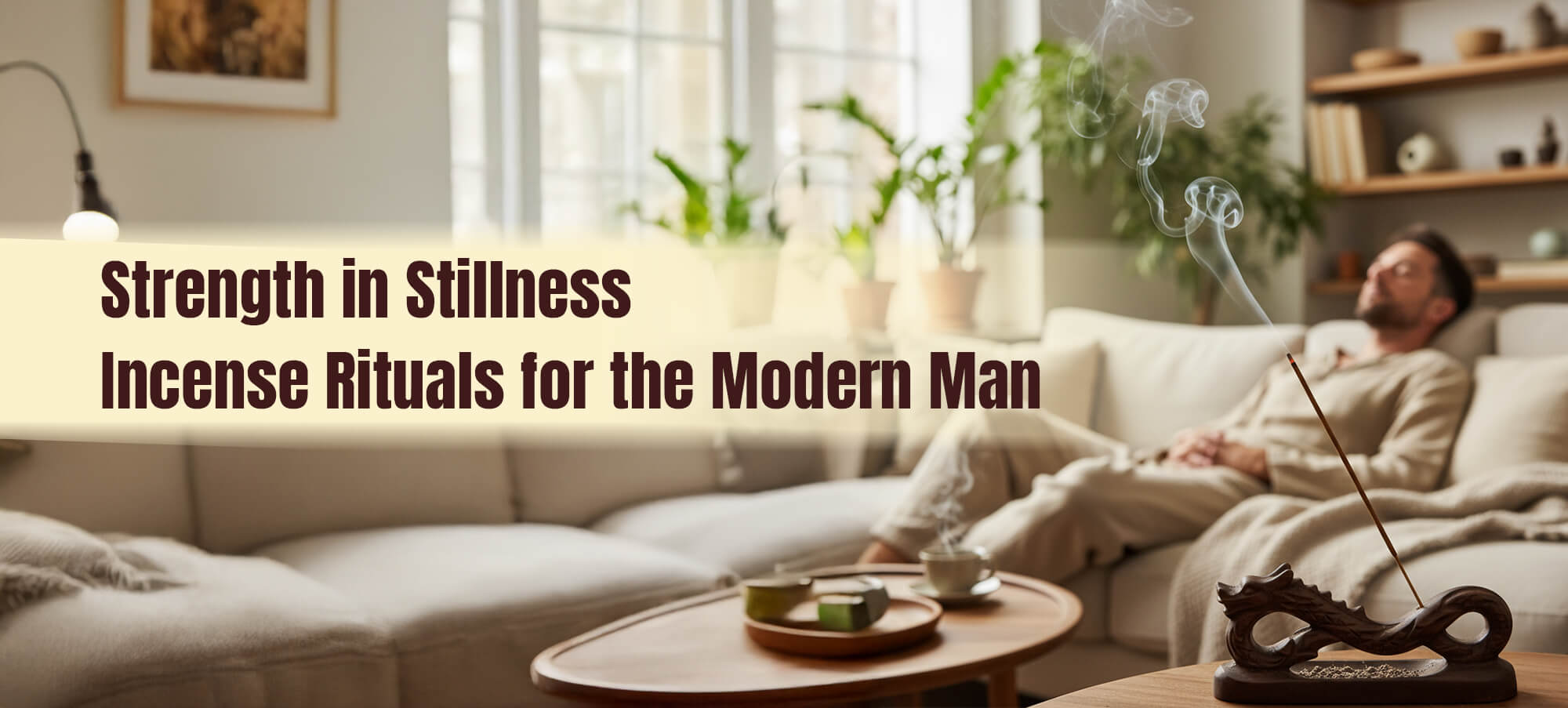 Wellness for Men: 5 Incense Rituals Every Man Should Try