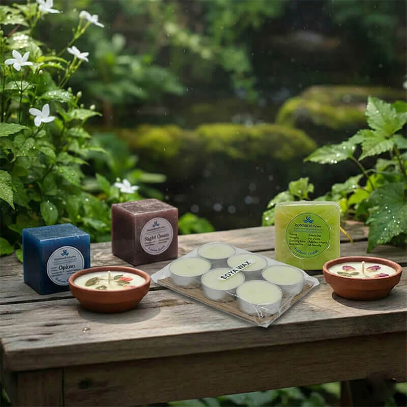 Aromatic candle gift set