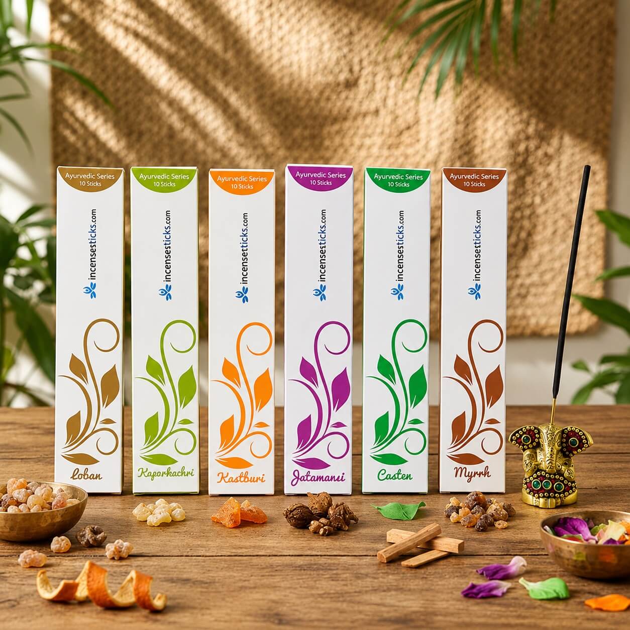 Ayurvedic Resin Incense Reverie