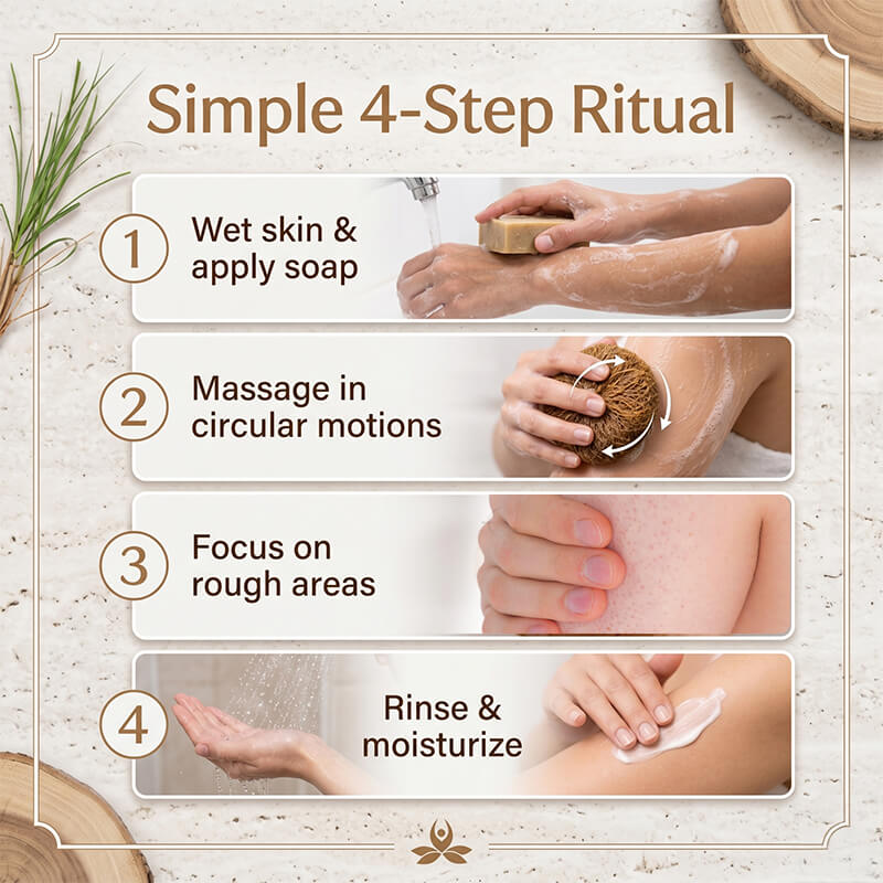 Natural Bath Scrub