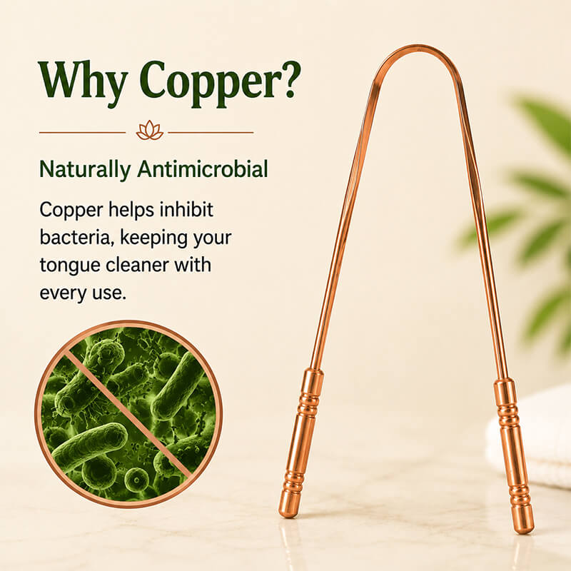 Copper Tongue Cleaner