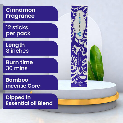 Christmas Incense 8" 12 Sticks