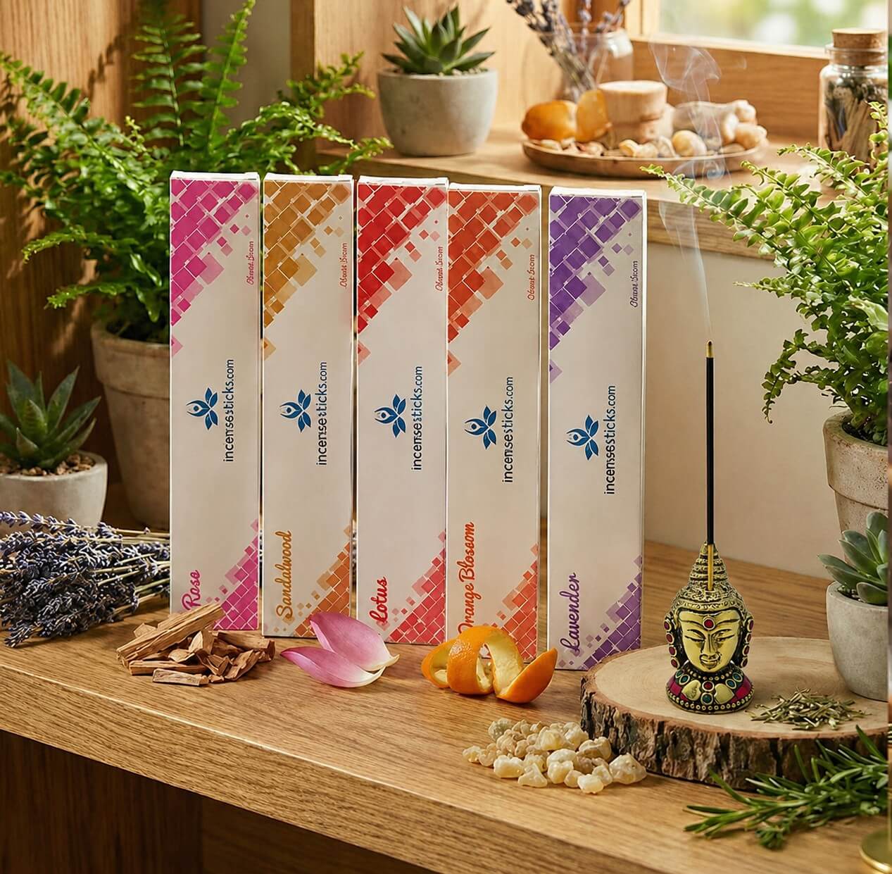 Classic incense set