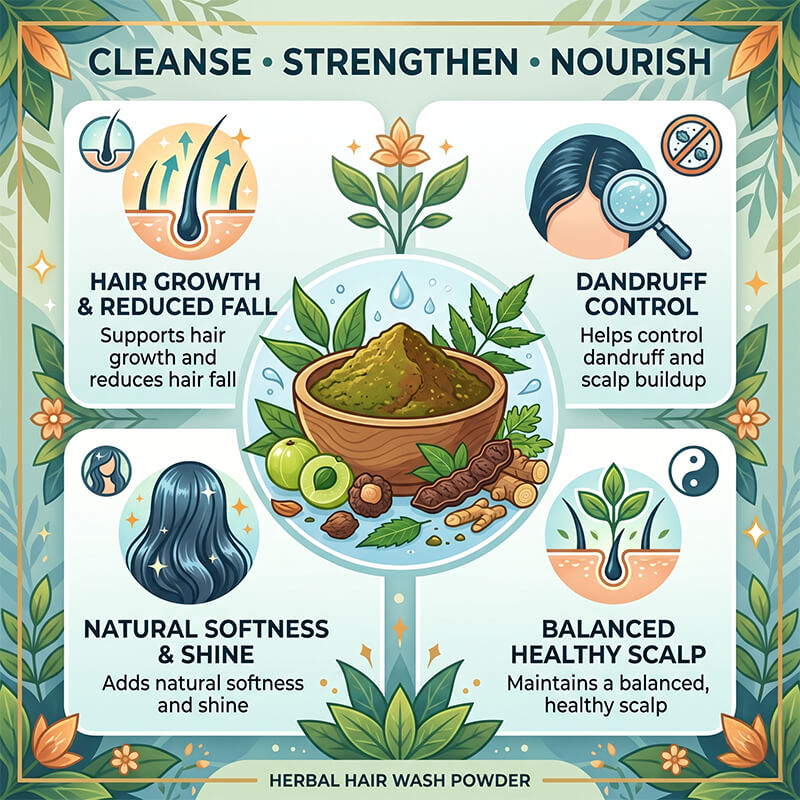 Hair Wash Powder