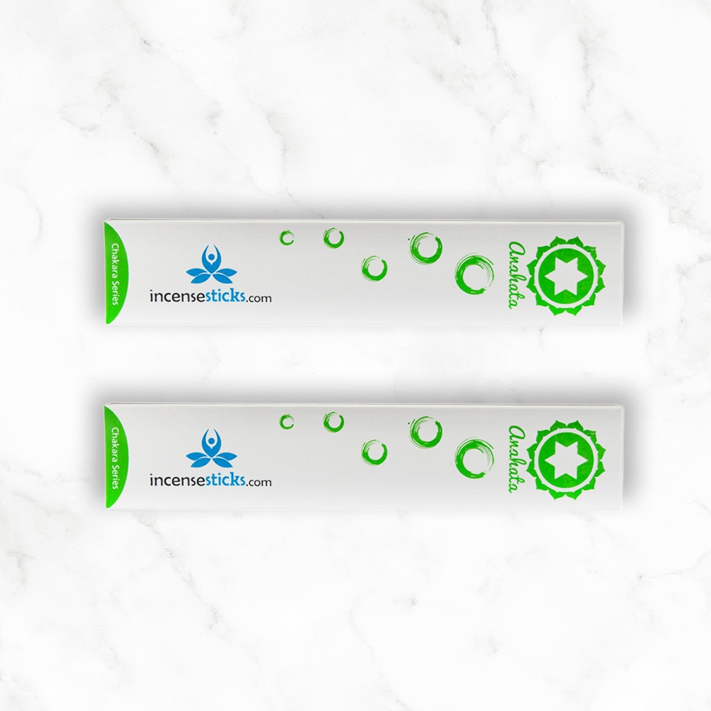 Anahata Incense 8" inch 12 Sticks Chakra incense 2 Packs