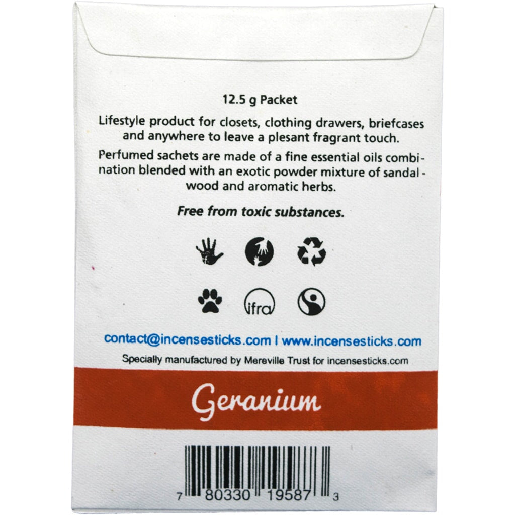 Aromatic Sachets-Geranium Aromatic Sachets