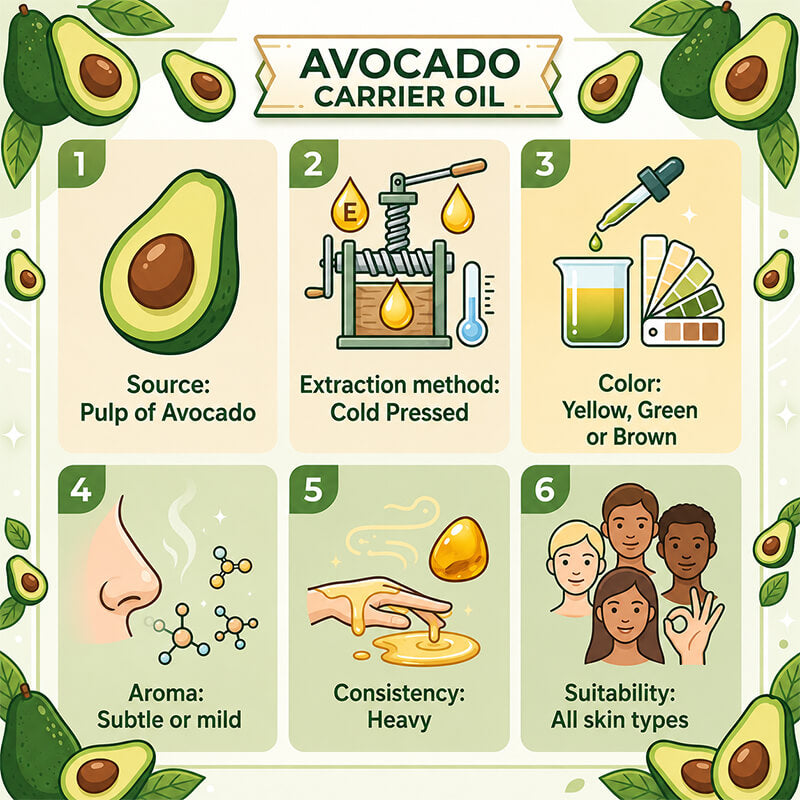 Avocado Carrier Oil