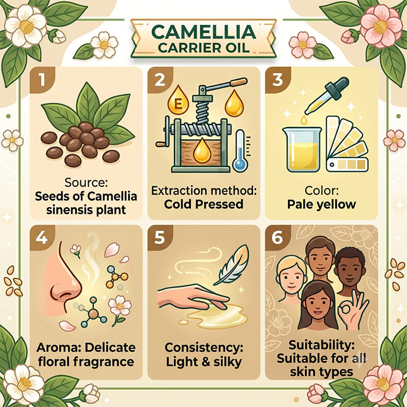 Camellia Carrier Oil