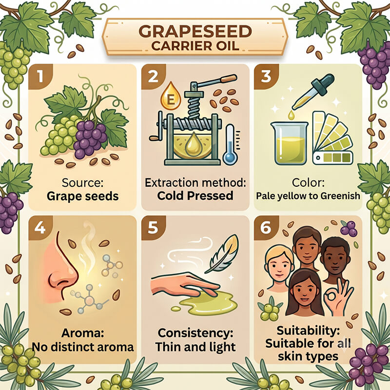 Grapeseed Carrier Oil