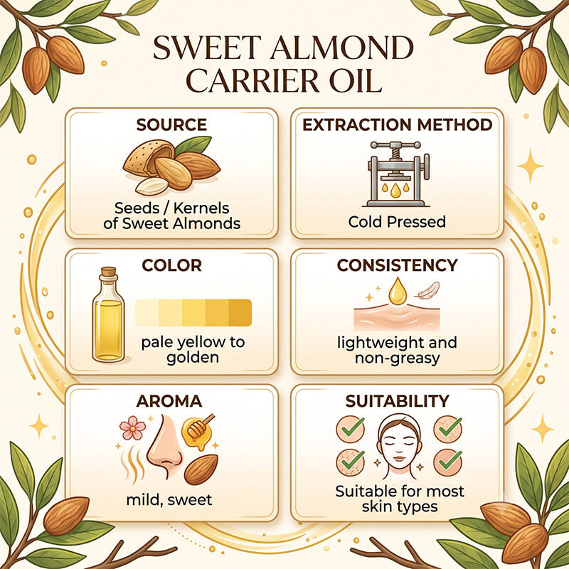 Sweet Almond Carrier Oil