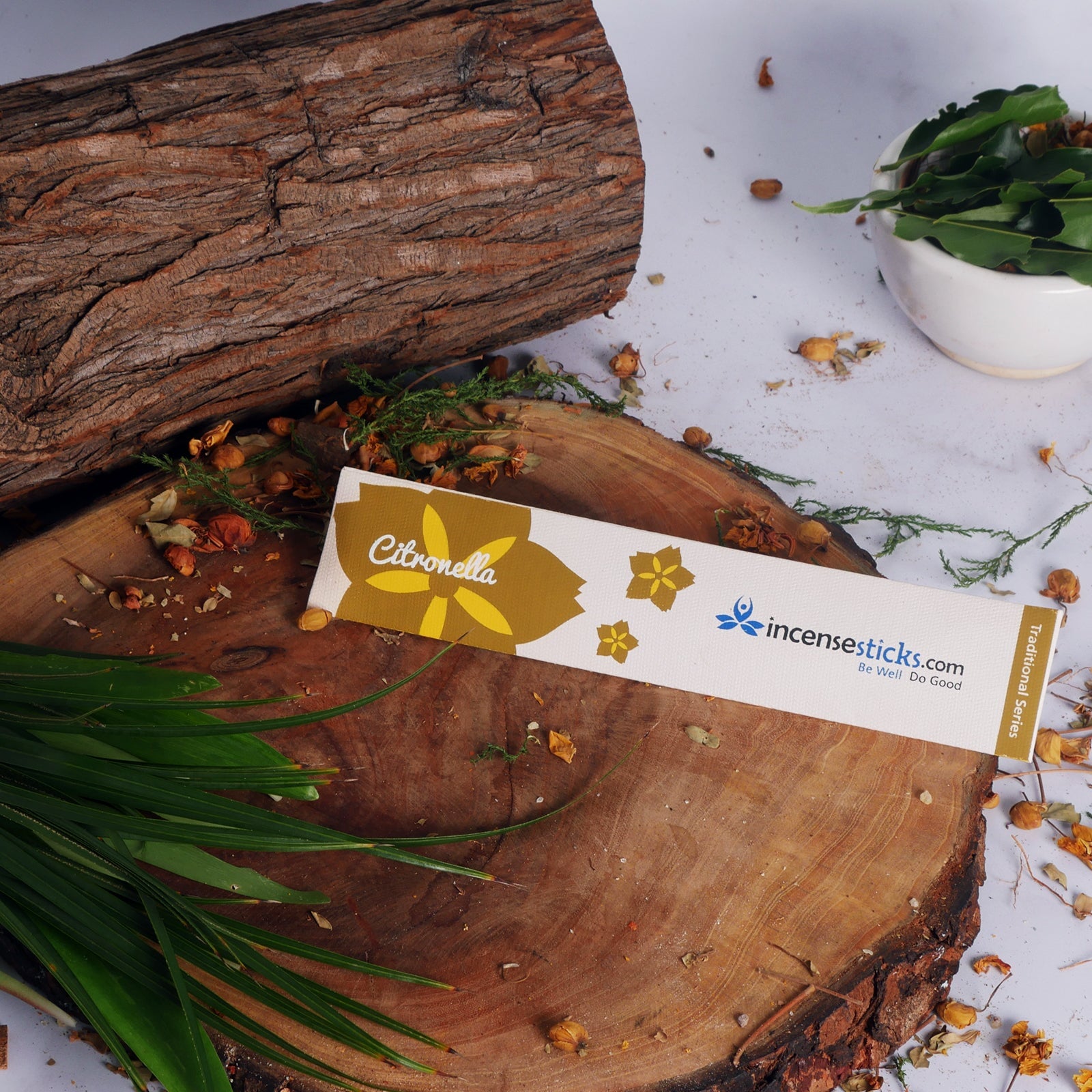 Citronella Incense 8" 10 Sticks Traditional Incense 1 Pack