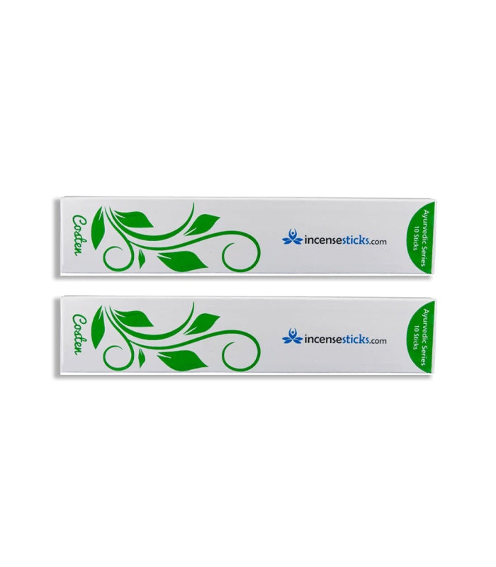 Costen Incense 8" 10 Sticks Ayurvedic incense 2 Packs