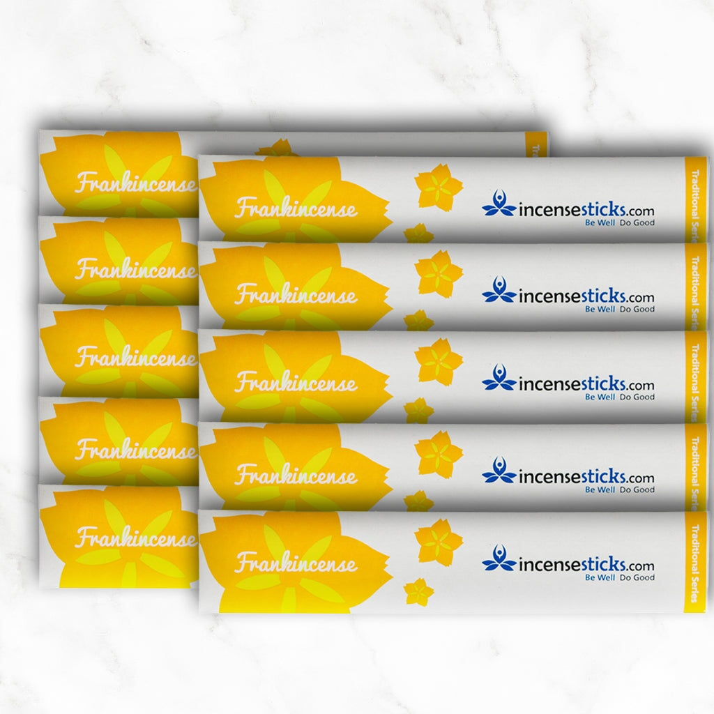 Frankincense Incense 8" 10 Sticks Traditional Incense 10 Packs