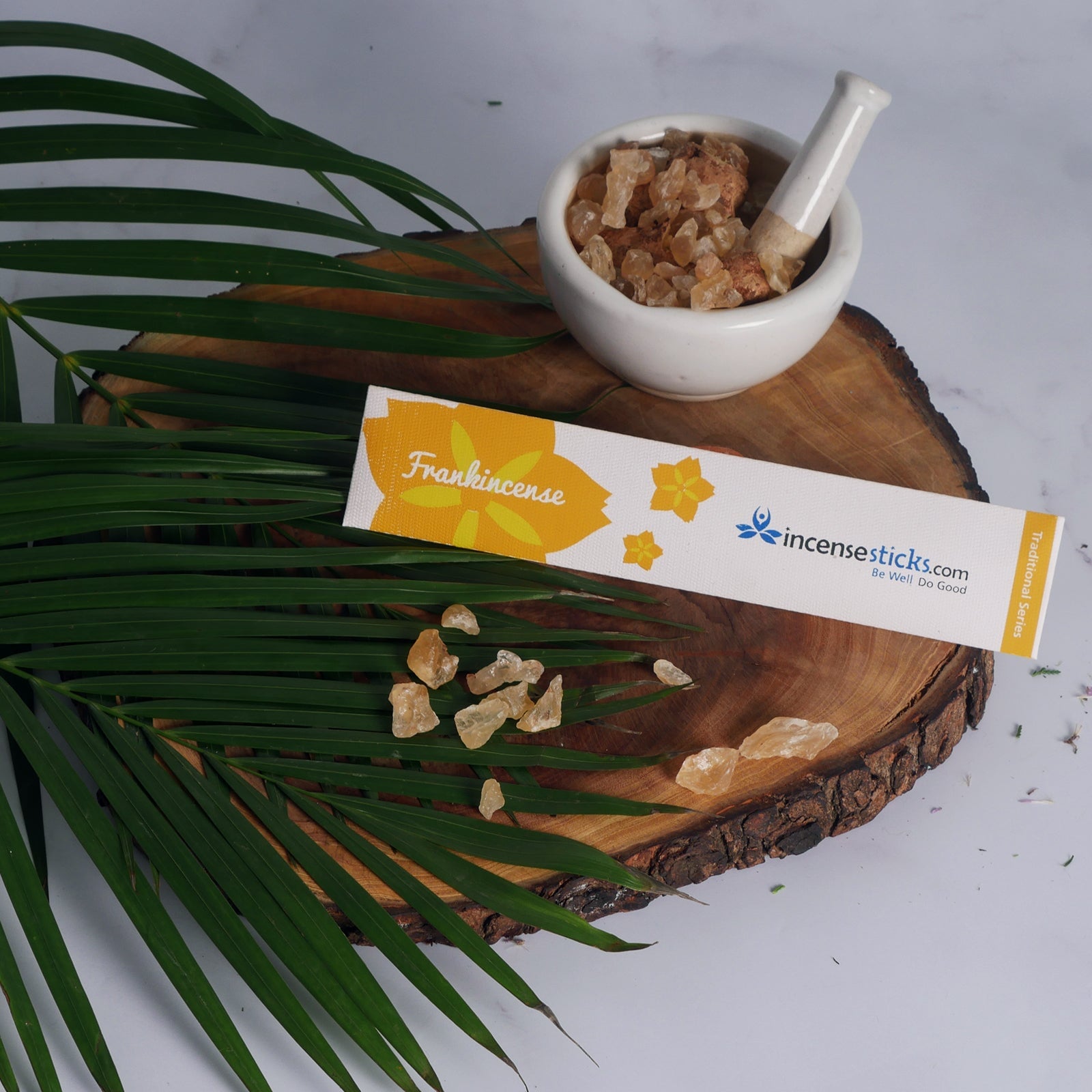 Frankincense Incense 8" 10 Sticks Traditional Incense