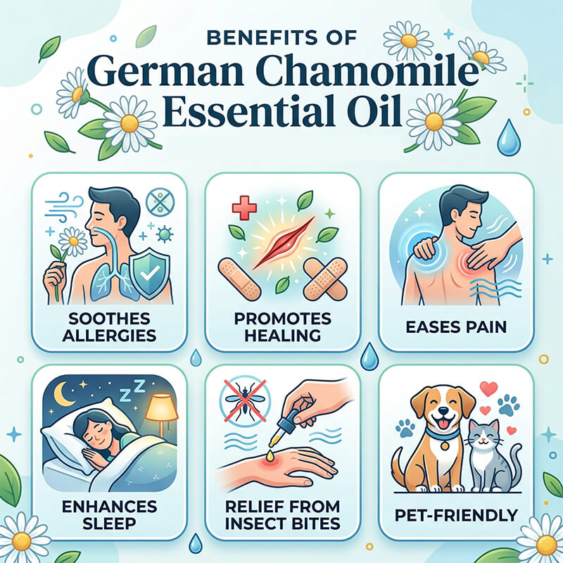 German Chamomile Essential Oil