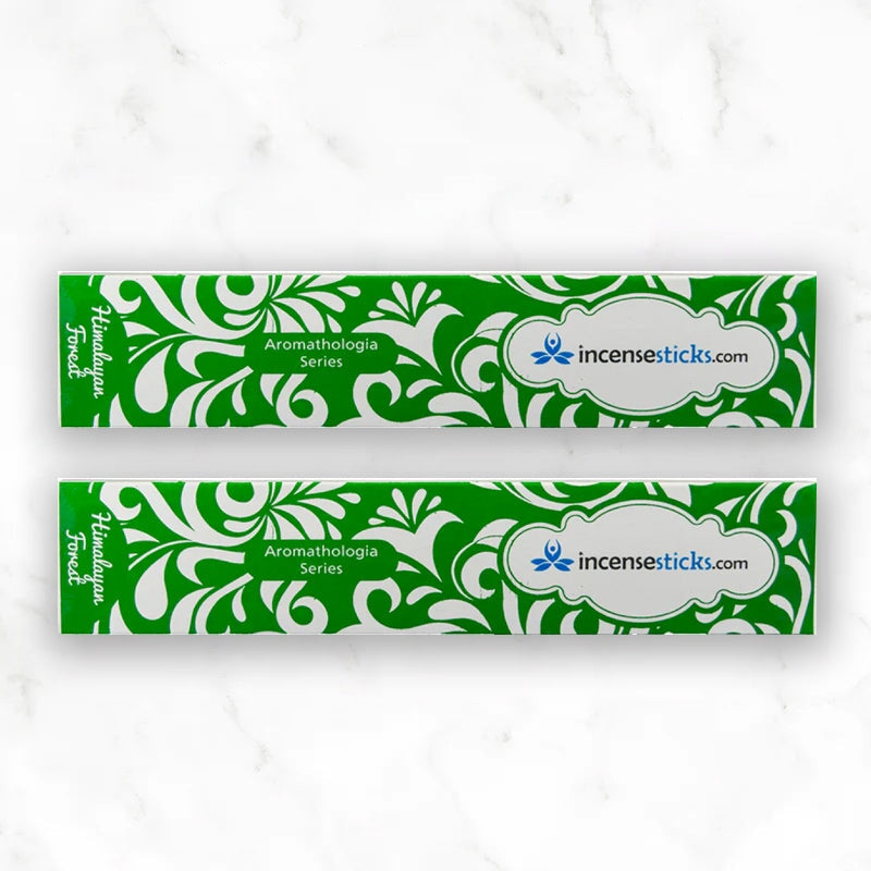 Himalayan Forest Incense 8" 12 Sticks Aromatologia Incense Sticks 2 Packs