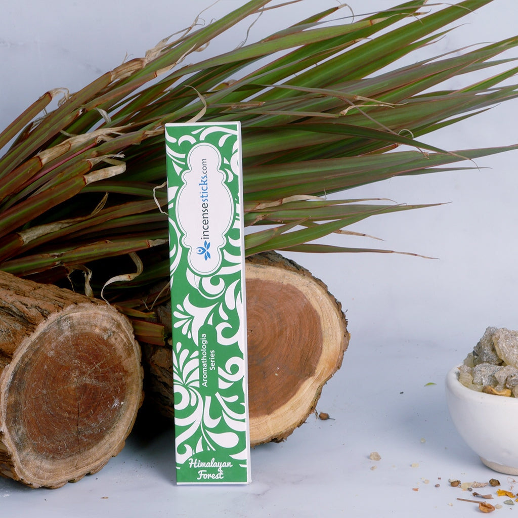 Himalayan Forest Incense 8" 12 Sticks Aromatologia Incense Sticks