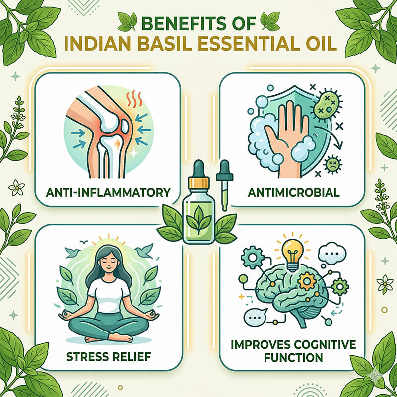 Indian Basil Essential Oil