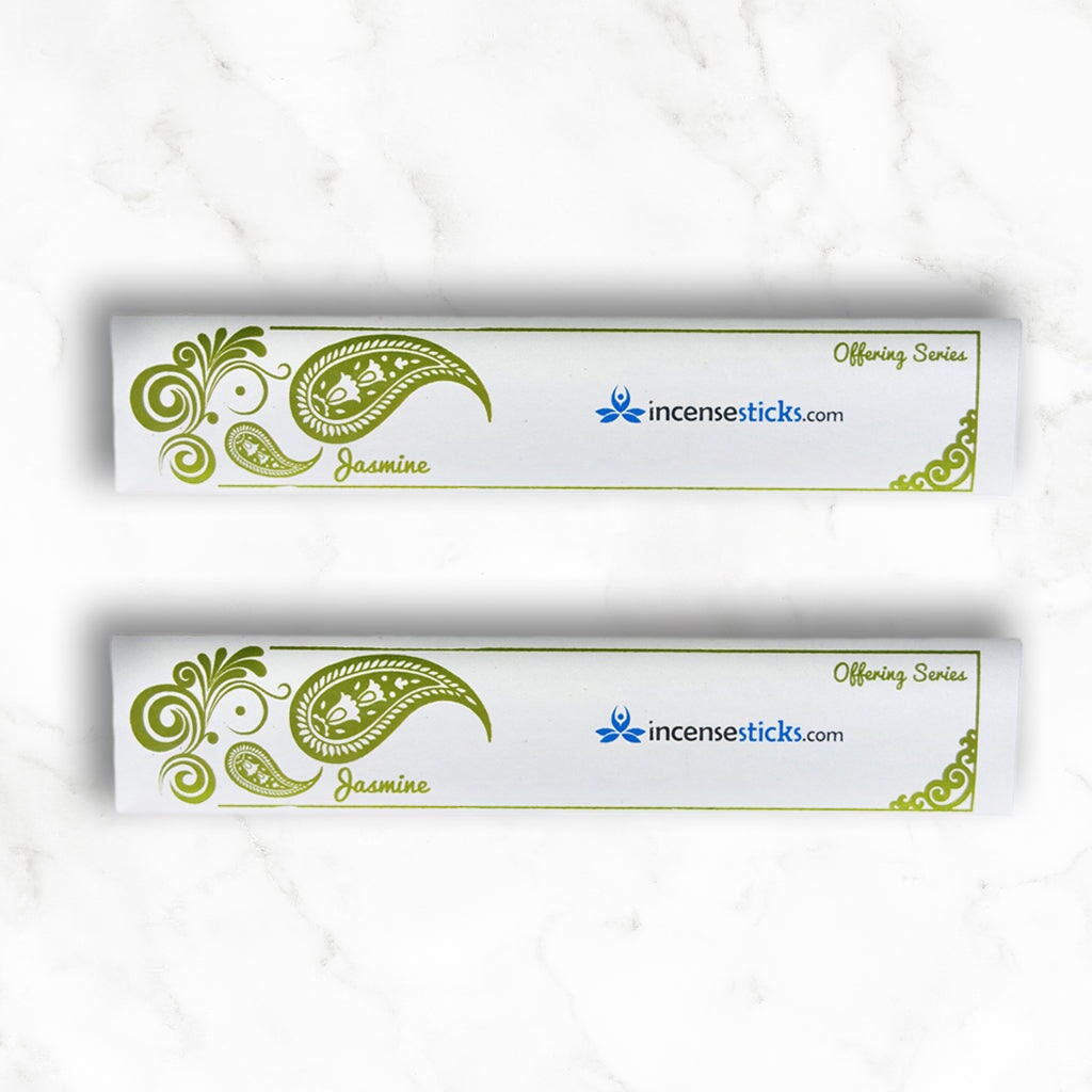 Jasmine Incense 10" 20 Sticks Offering incense 2 Packs