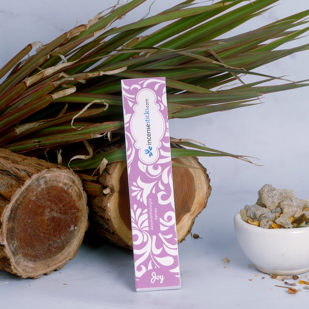 Joy Incense 8" 12 Sticks Aromatologia Incense Sticks