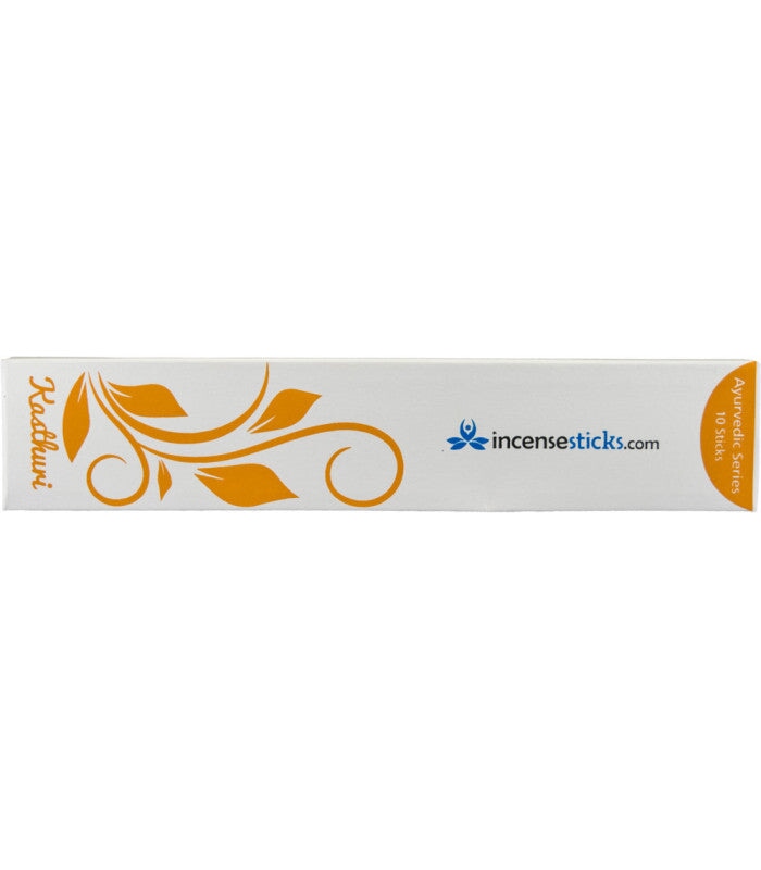Kasthuri Incense 8" 10 Sticks Ayurvedic incense