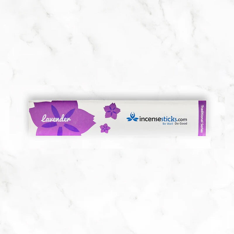 Lavender Incense 4.5" 10 Sticks Mini Traditional 1 Pack