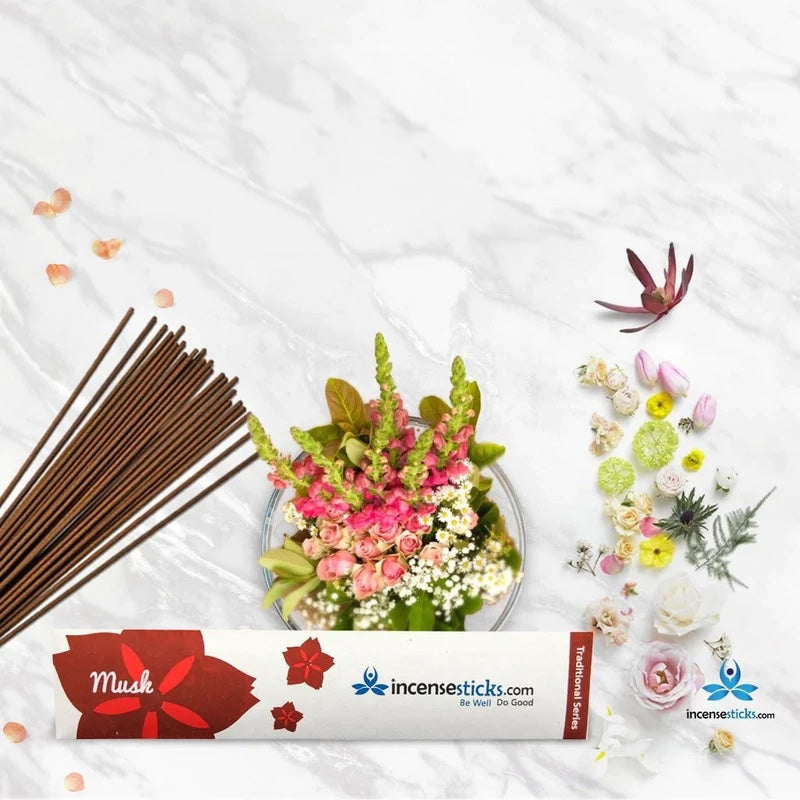 Musk Incense 4.5" 10 Sticks