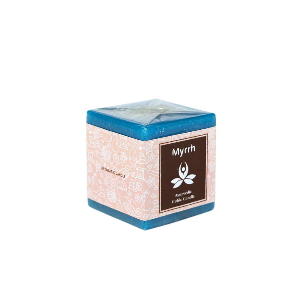 Myrrh Ayurvedic Cubic Candle Ayurvedic Cubic Candles