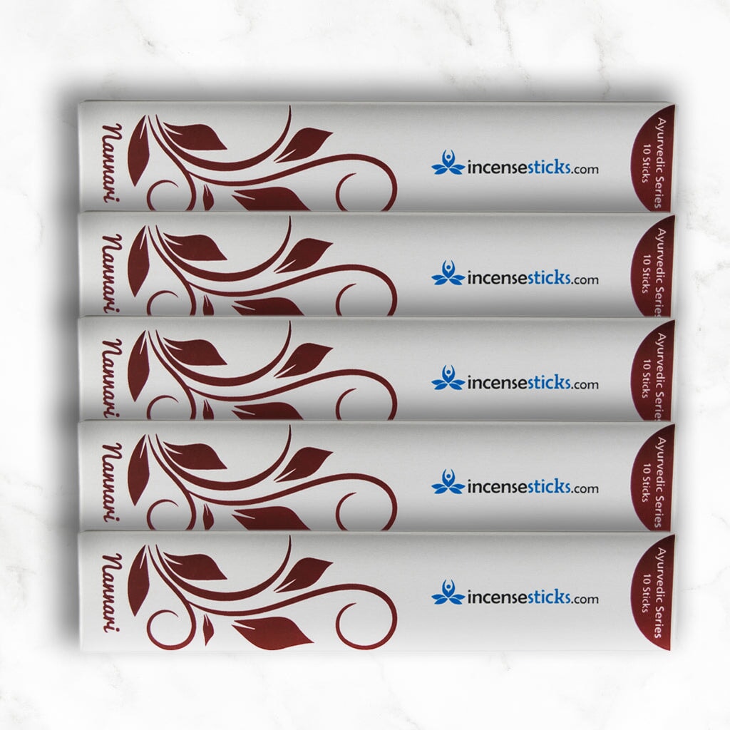 Myrrh Incense 8" 10 Sticks Ayurvedic incense 5 Packs