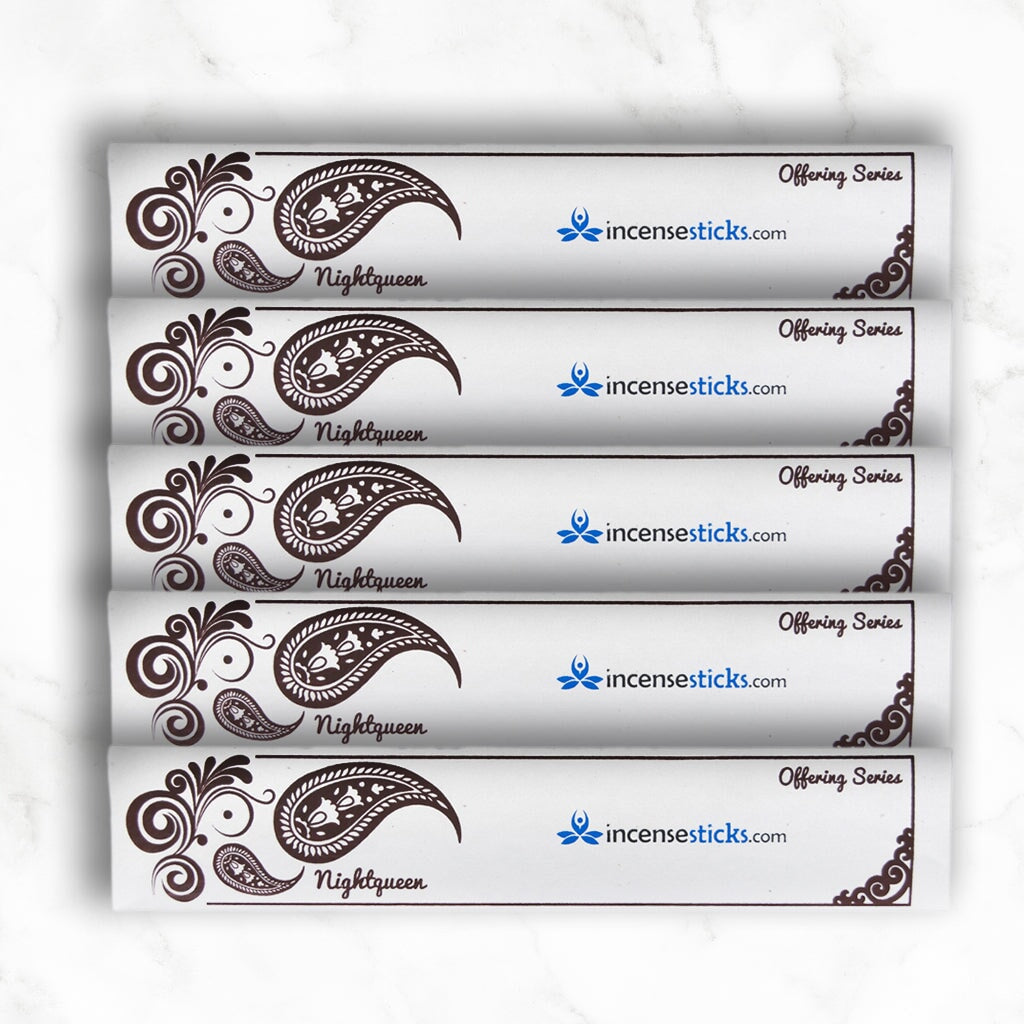 Nightqueen Incense 10" 20 Sticks Offering incense 5 Packs