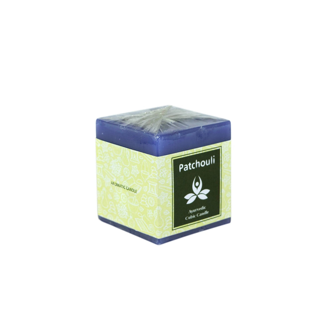 Patchouli Ayurvedic Cubic Candle Ayurvedic Cubic Candles