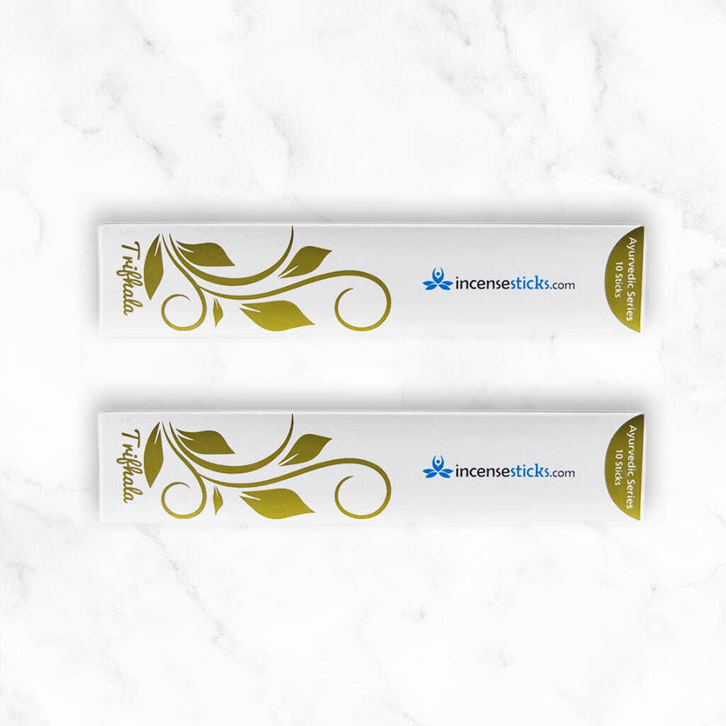 Triphala Incense 8" 10 Sticks Ayurvedic incense 2 Packs