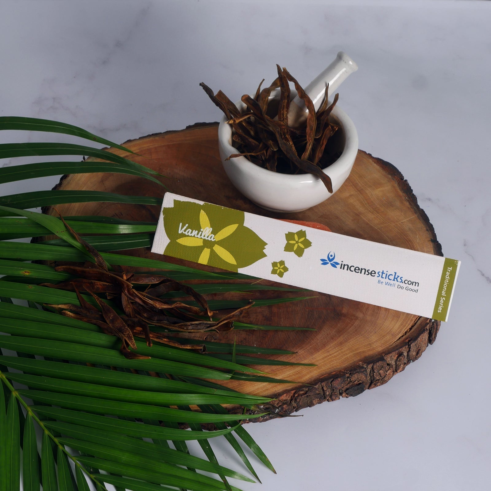 Vanilla Incense 8" 10 Sticks Traditional Incense