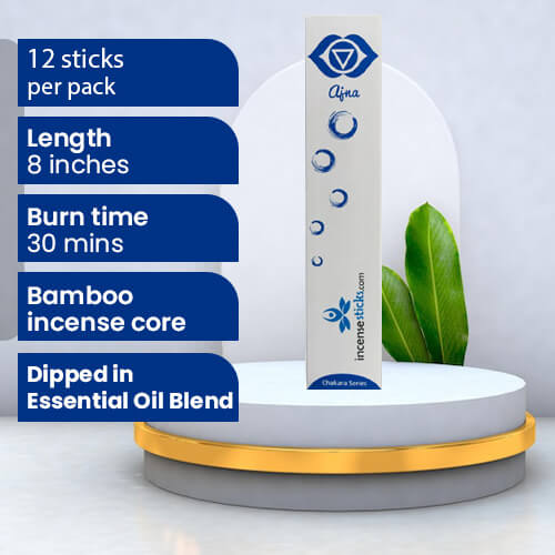 Ajna Incense 8" inch 12 Sticks