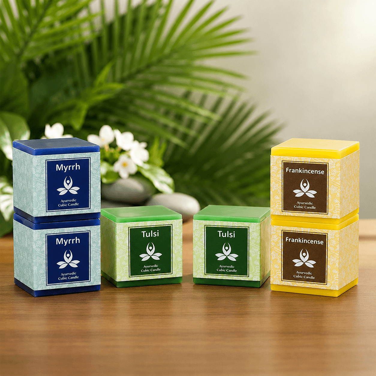 Ayurvedic Candles Set - Pack Of 6 Assorted Candles