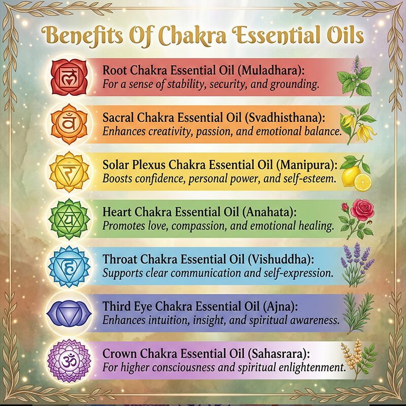 Chakra Essential Oil Set