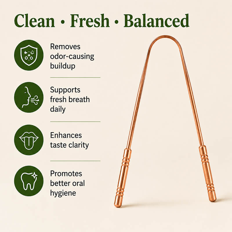 Copper Tongue Cleaner