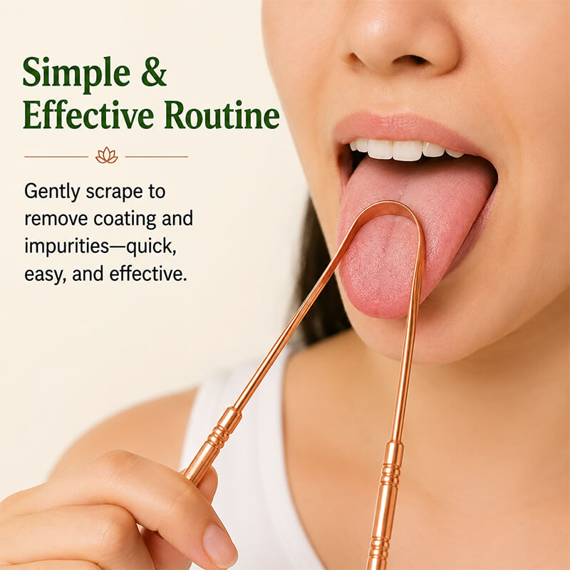 Copper Tongue Cleaner