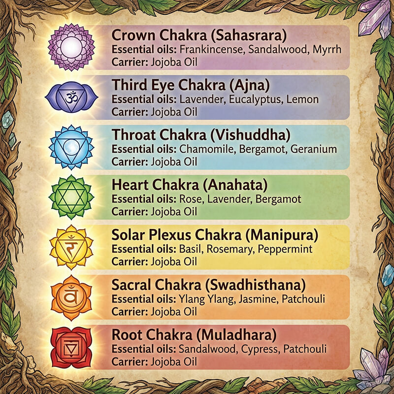 Chakra Essential Oil Set