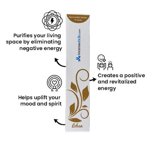 Loban Incense  8" 10 Sticks