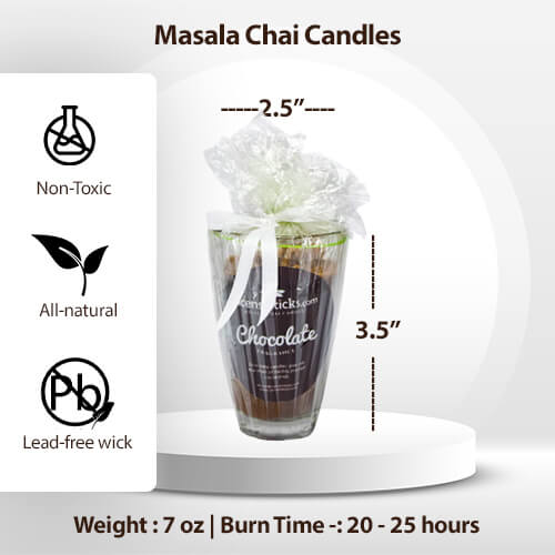 Chocolate Masala Chai Candle