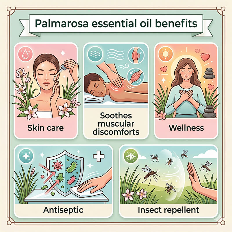 Palmarosa Essential Oil