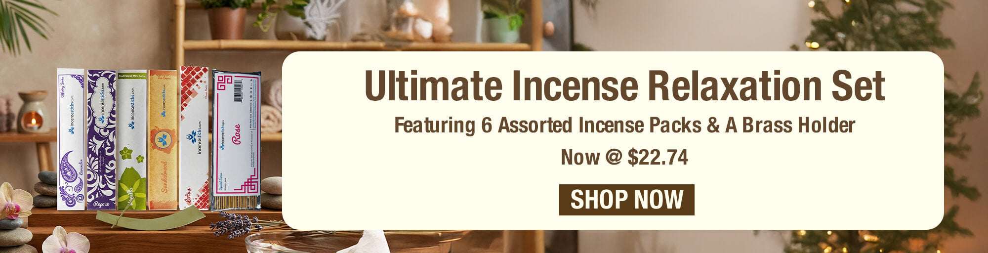 Ultimate Incense Relaxation Set By Incensesticks