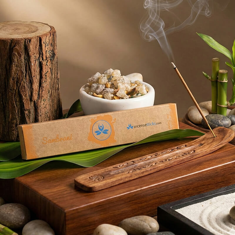 Sambrani Incense 8" inch 12 Sticks