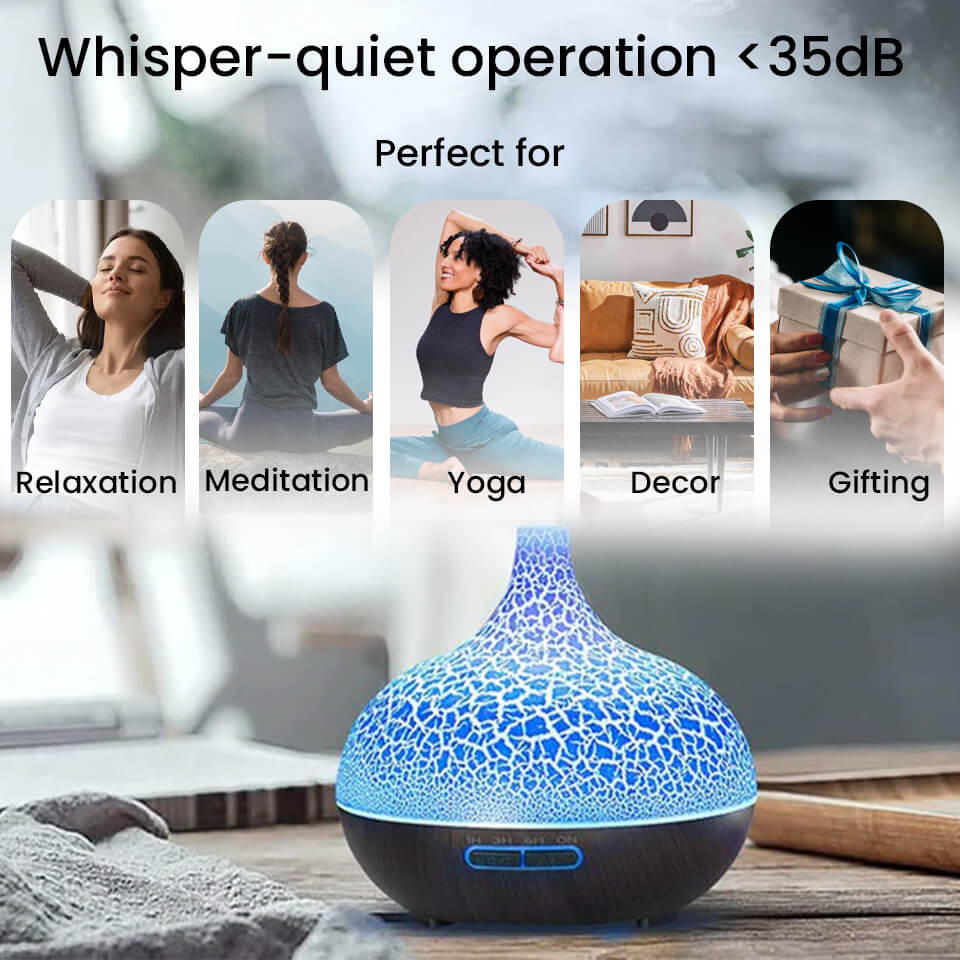 Multipurpose Essential Oil Diffuser With Light (Tejas)