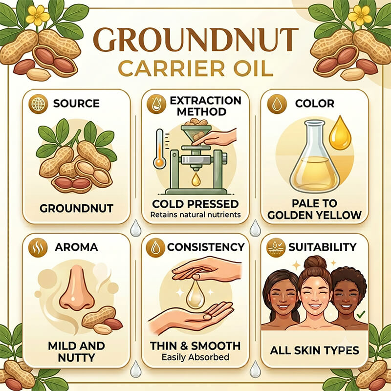 Groundnut Carrier Oil