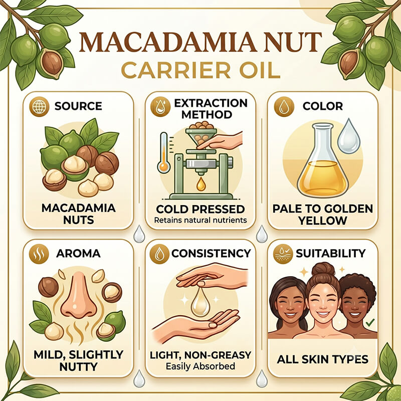Macadamia Nut Carrier Oil