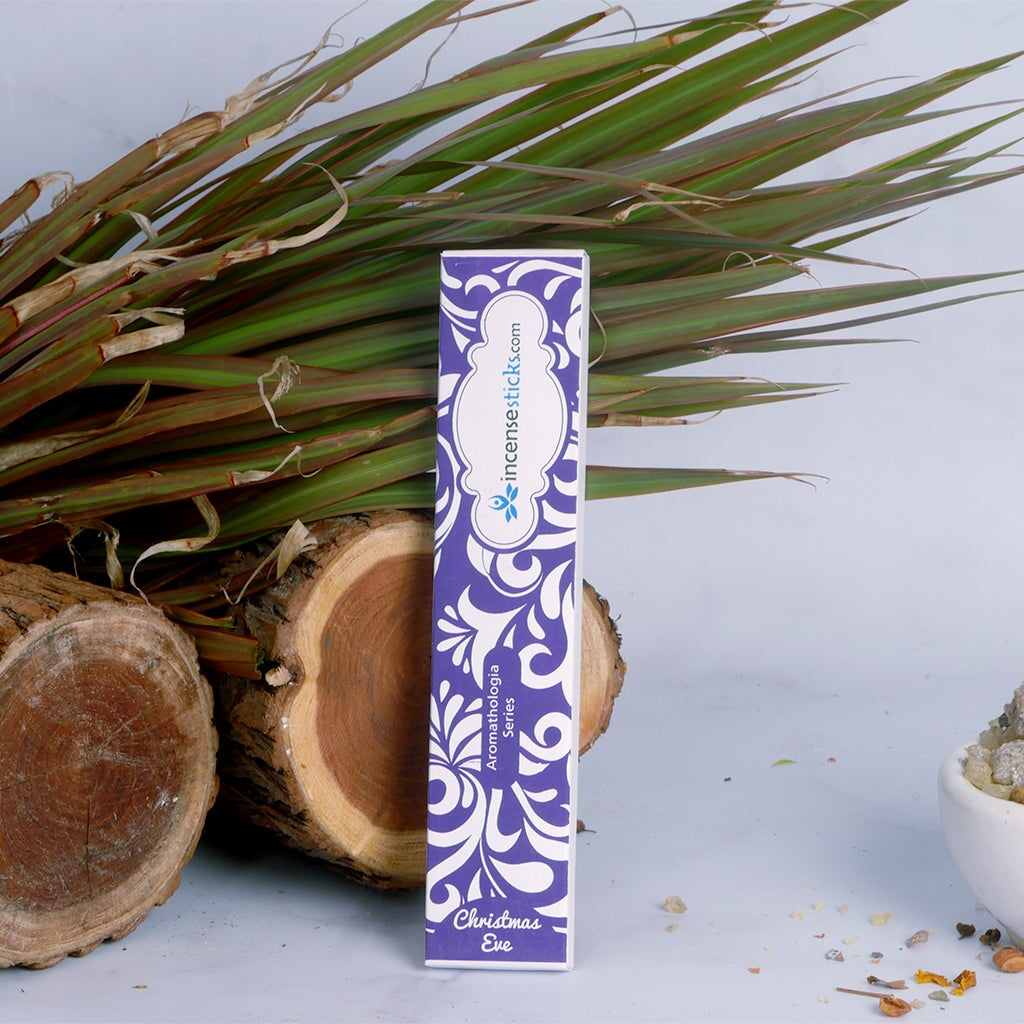 Christmas Incense 8" 12 Sticks Aromatologia Incense Sticks 