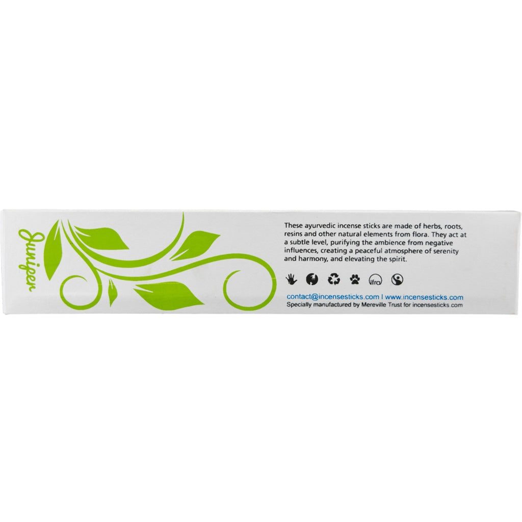 Juniper Incense 8" 10 Sticks Ayurvedic incense 