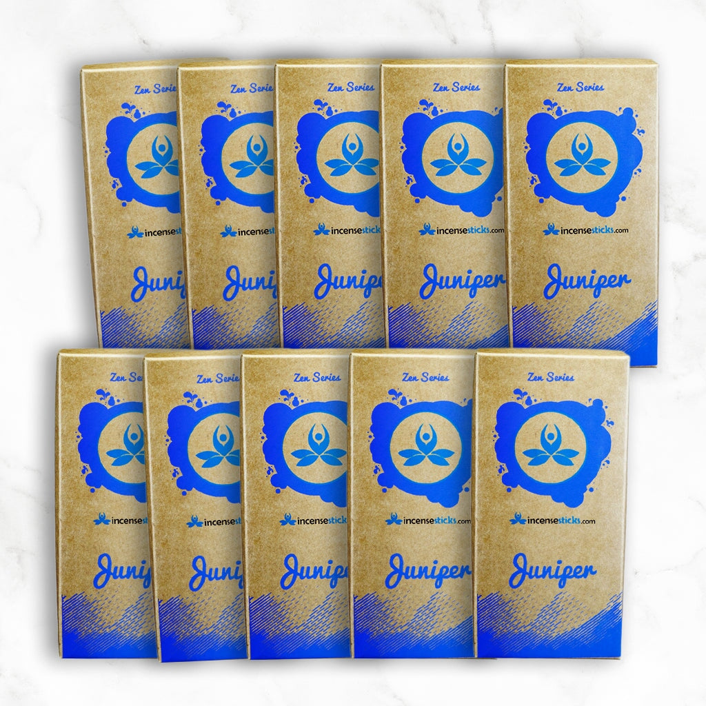 Juniper Incense Cones Zen cone Incense 10 Packs 